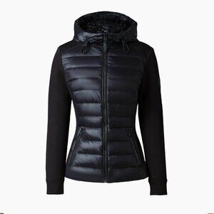Mackage Black Della-R Hybrid Jacket with Hood